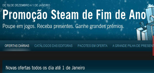 Steam: Mega-Promoção De Natal 2011 Começou!