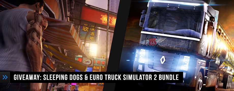 Giveaway: Sleeping Dogs e Euro Truck Simulator 2!