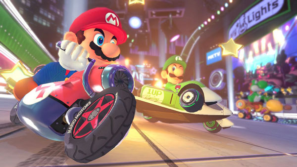 Mario Kart 8 e o Olhar De Morte Do Luigi